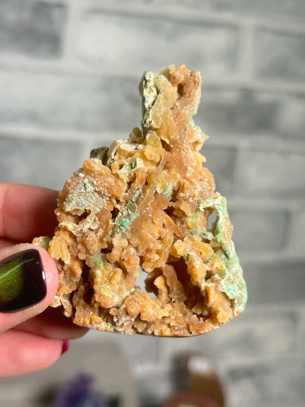 “Indonesian Smithsonite” Garnierite with Quartz G