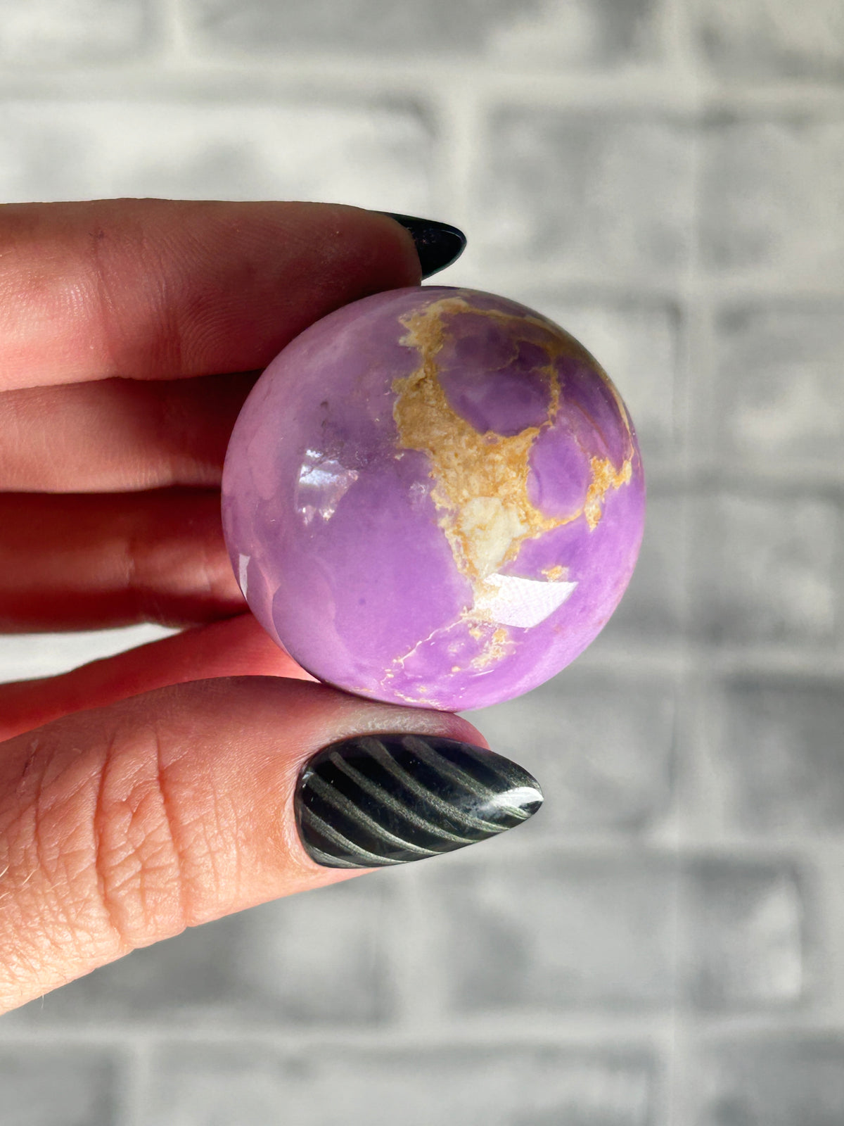Phosphosiderite Sphere