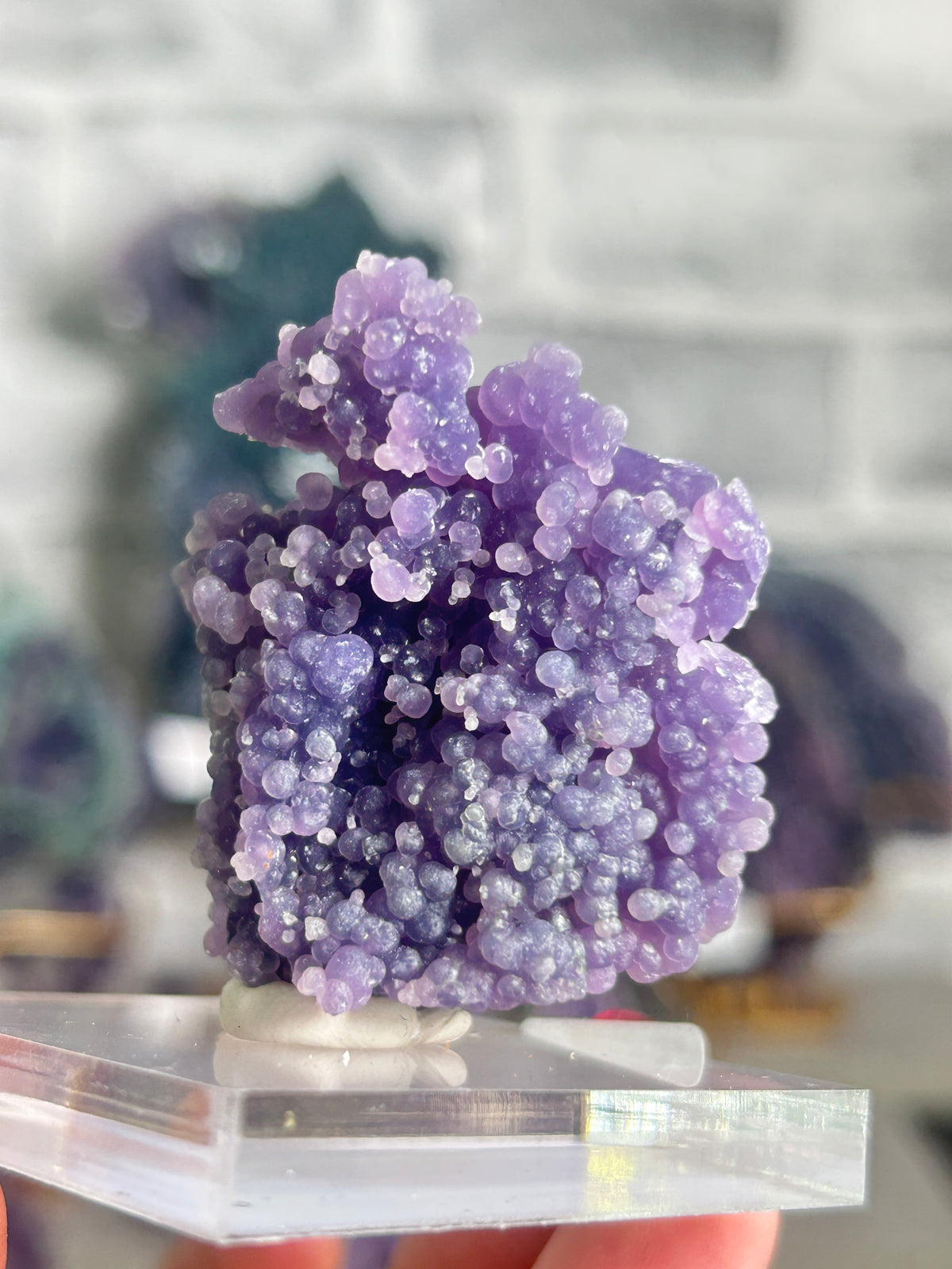 Grape Agate Cluster R