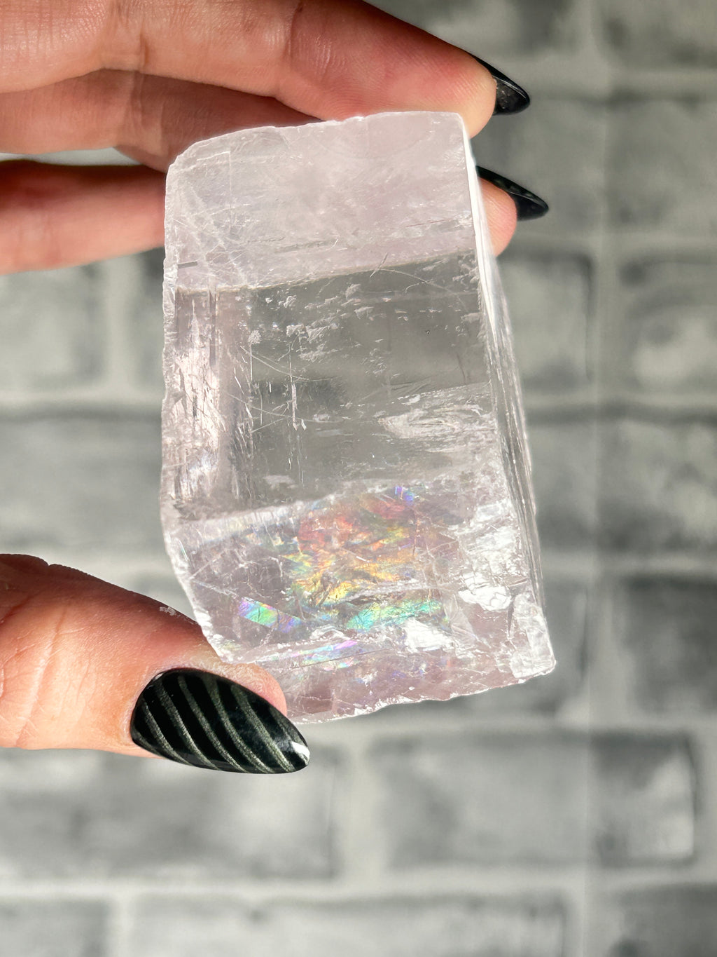 Lavender Optical Calcite