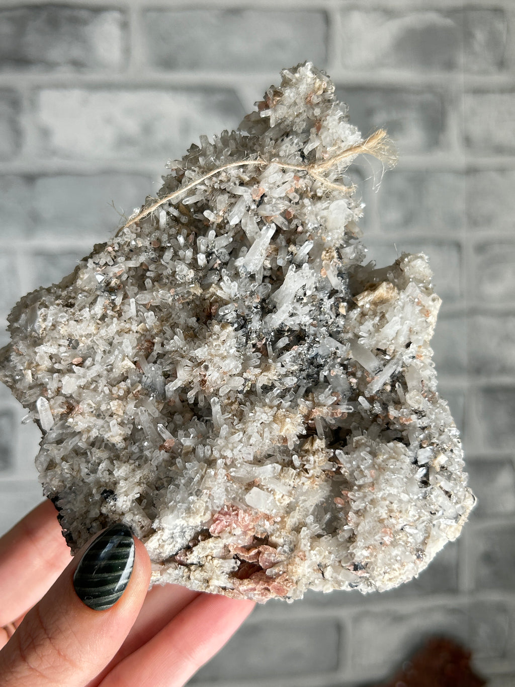 Rhodochrosite, Pyrite and Quartz, GuangXi, China