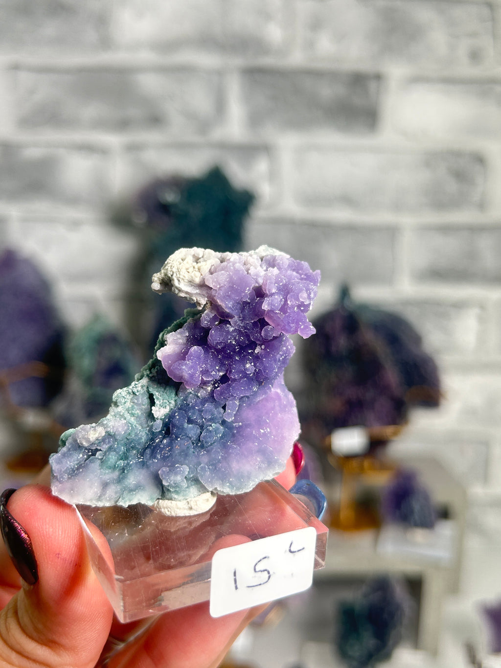 Grape Agate Cluster L