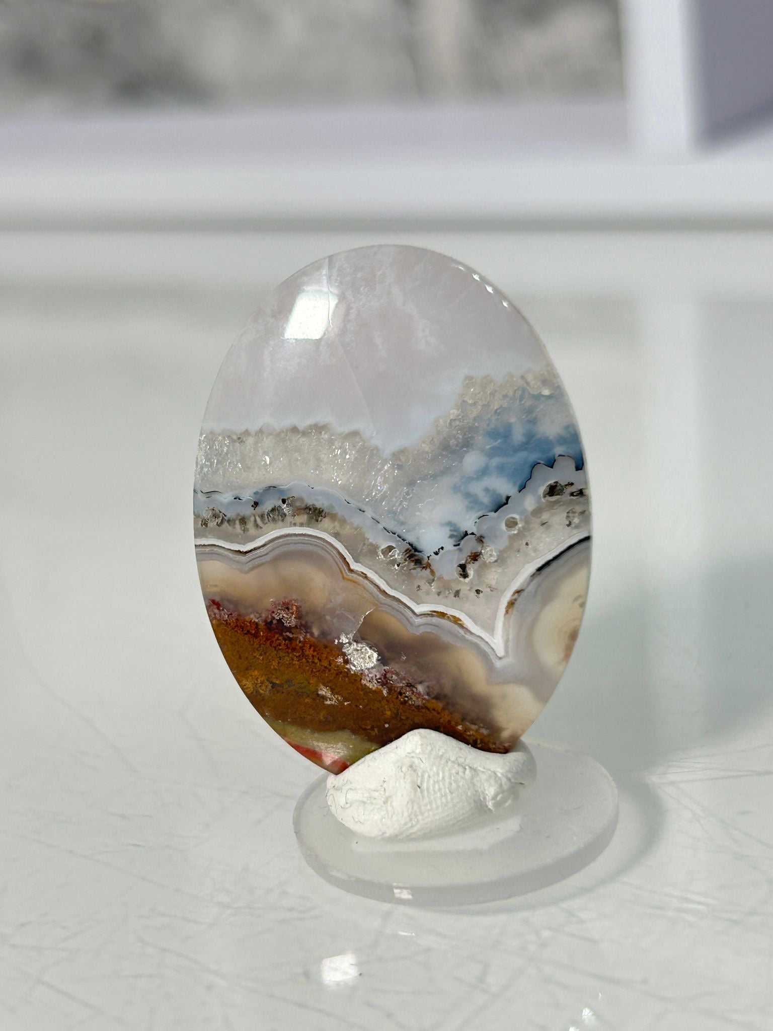 Scenic Moss Cabochon