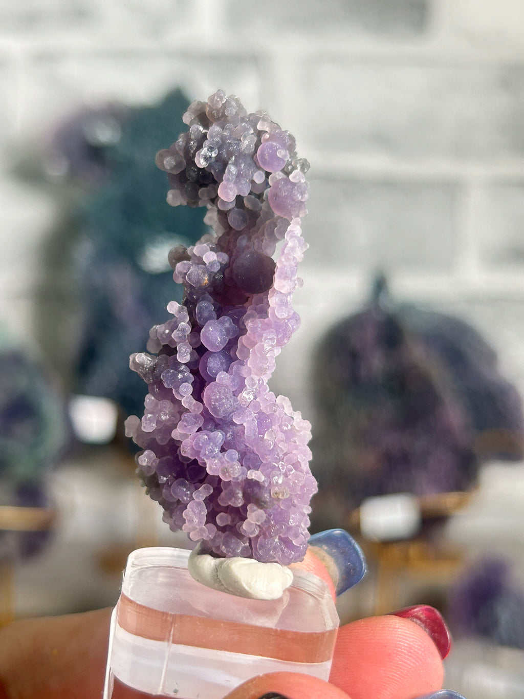 Grape Agate Cluster V