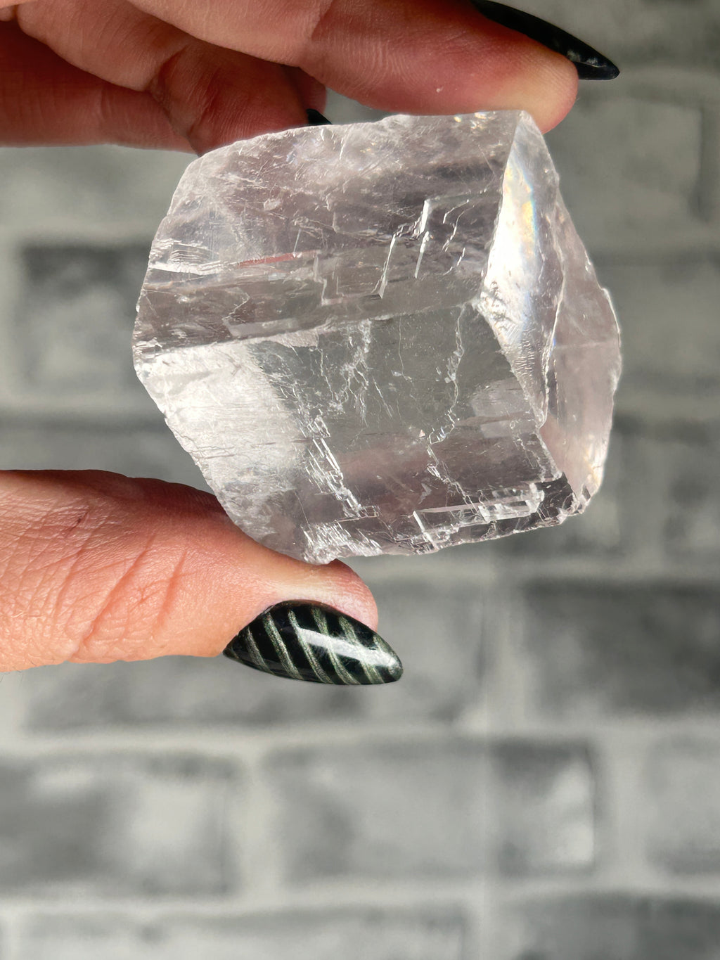Lavender Optical Calcite