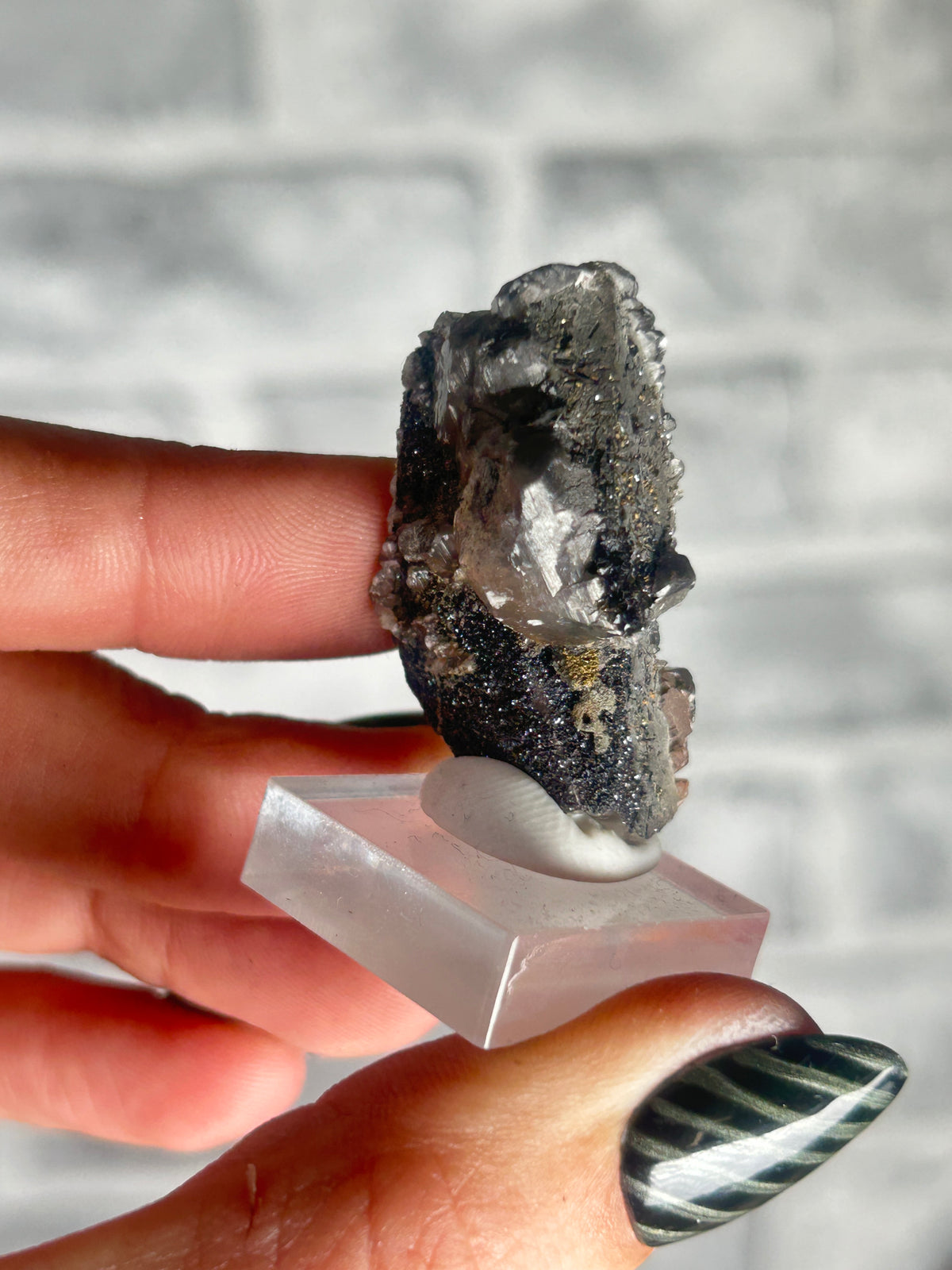 Black Warrior Calcite, from Daye Hubei