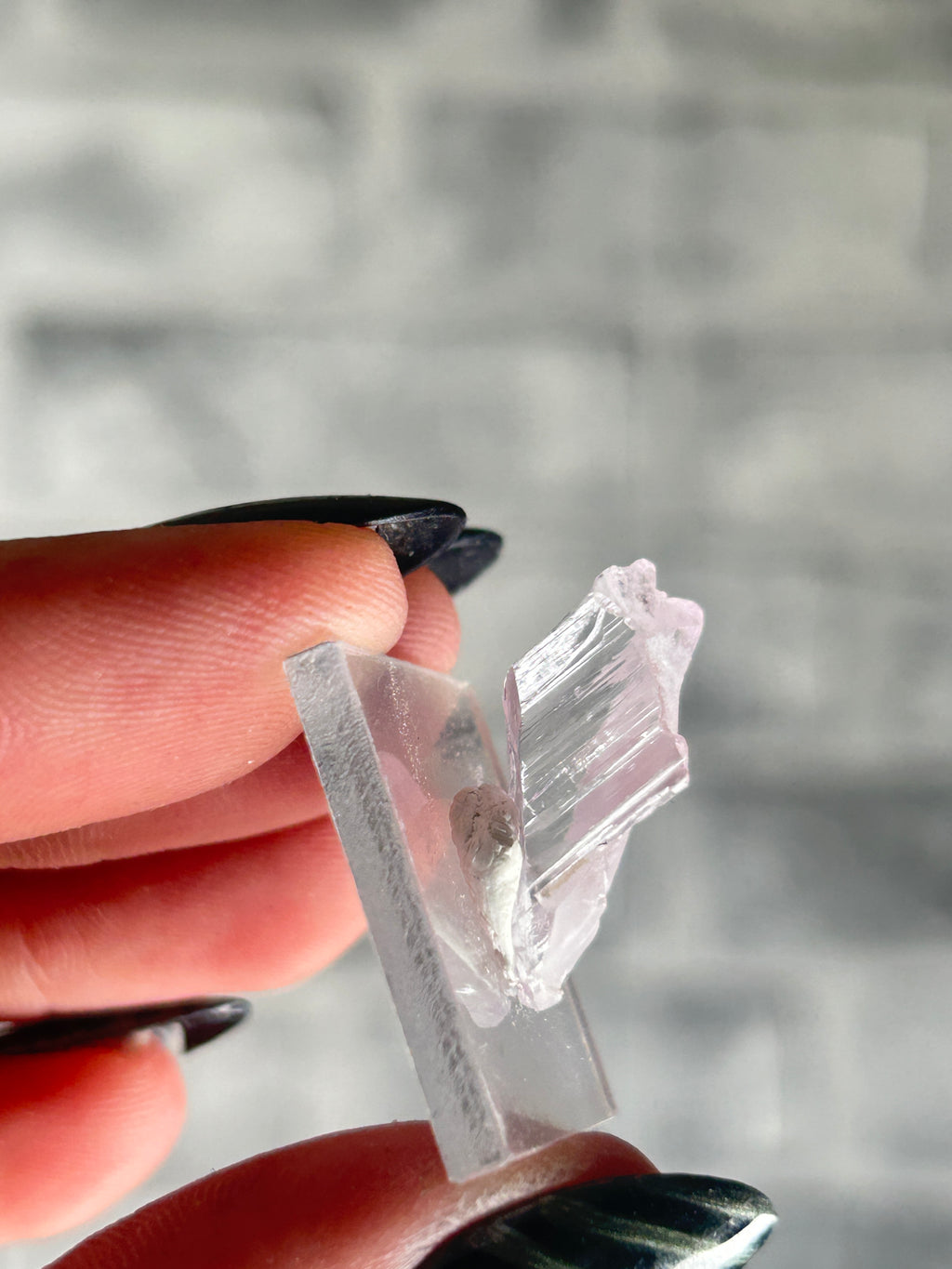 Natural Raw Kunzite Specimen