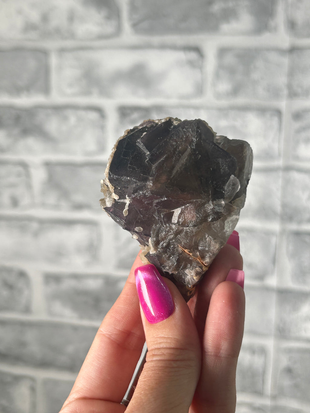 Black Rose Fluorite from Pakistan