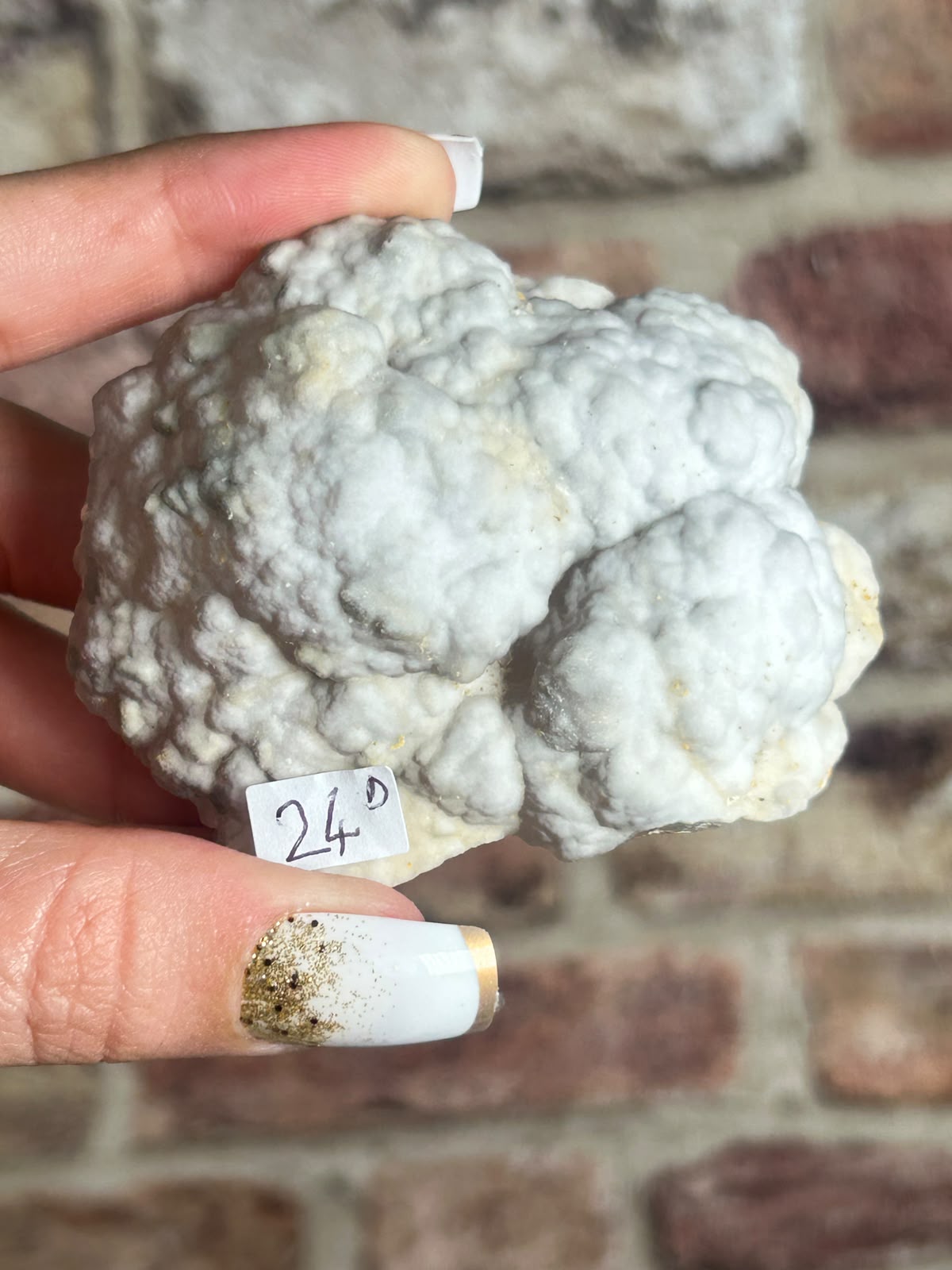 Botryoidal Fluorite with Pyrite D