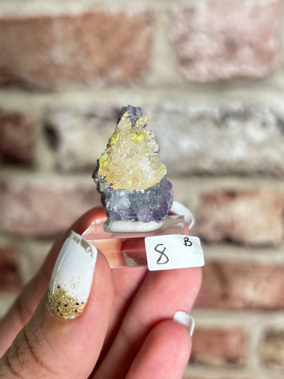 Fluorite with Creedite B