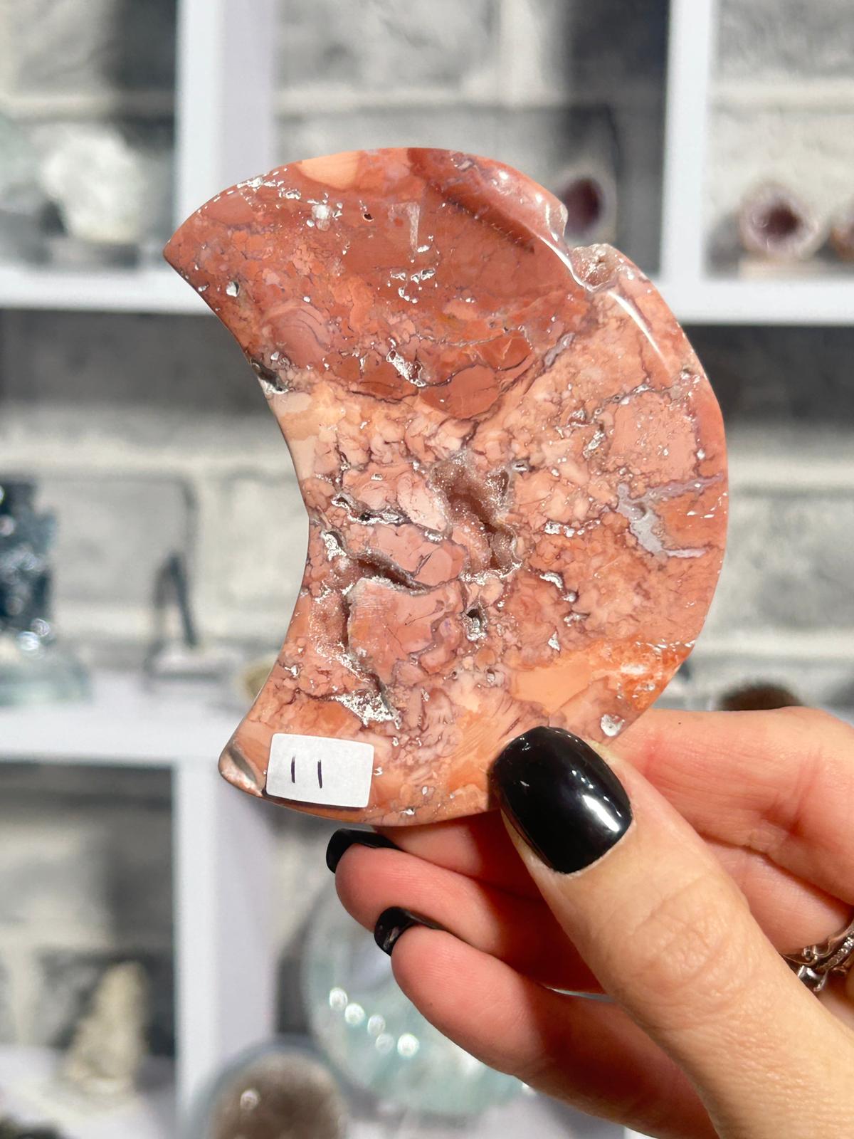 Pink Agate Moon