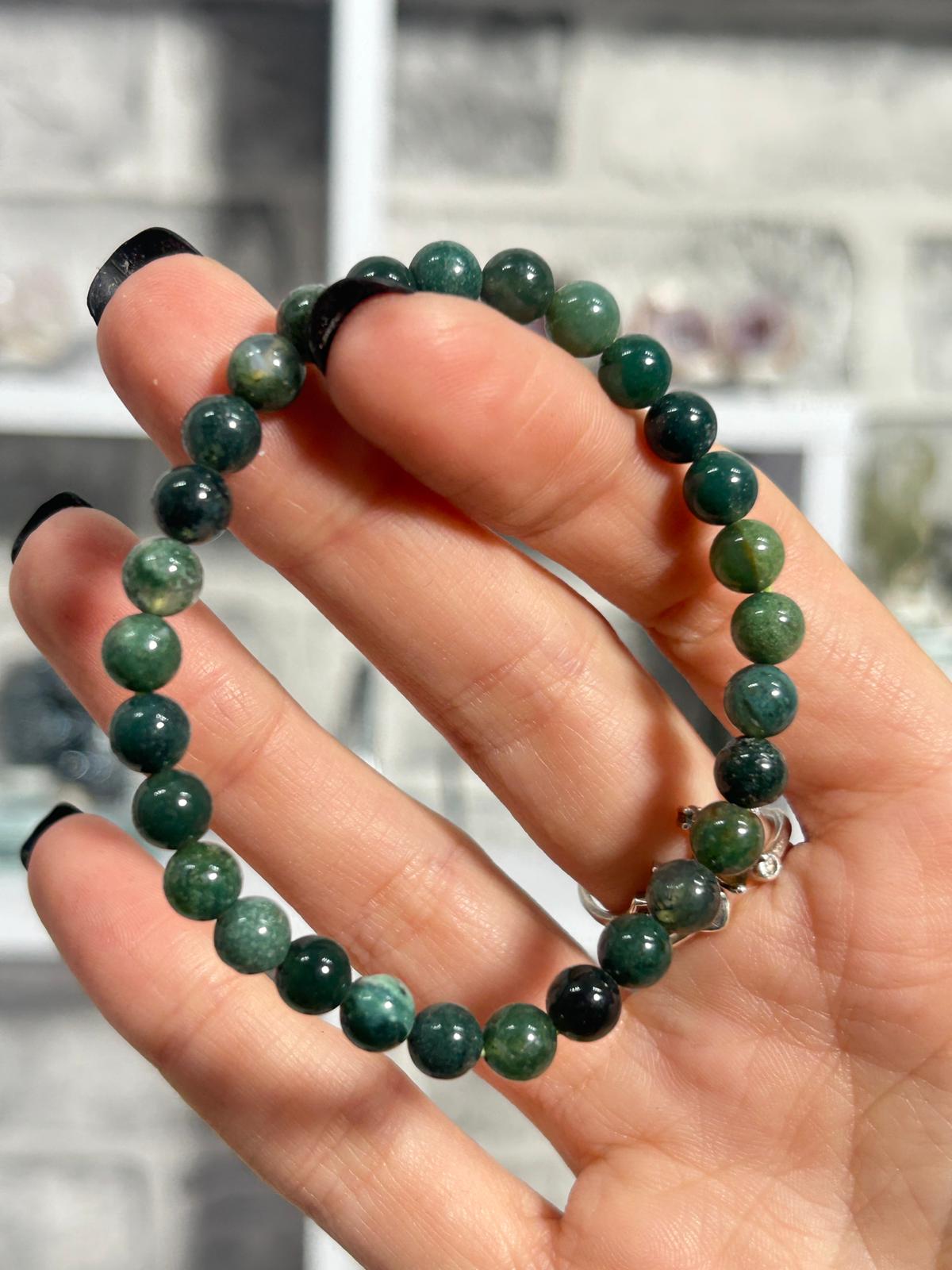 Moss Agate Bracelet