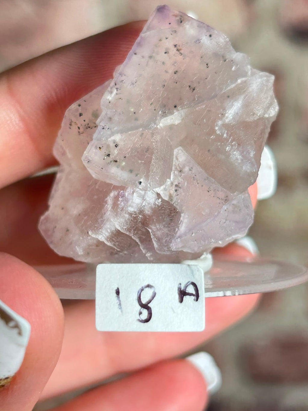 Petroleum / Galaxy Stepped Matrix Fluorite A