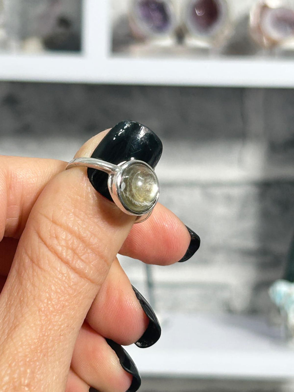 Golden Mica Ring