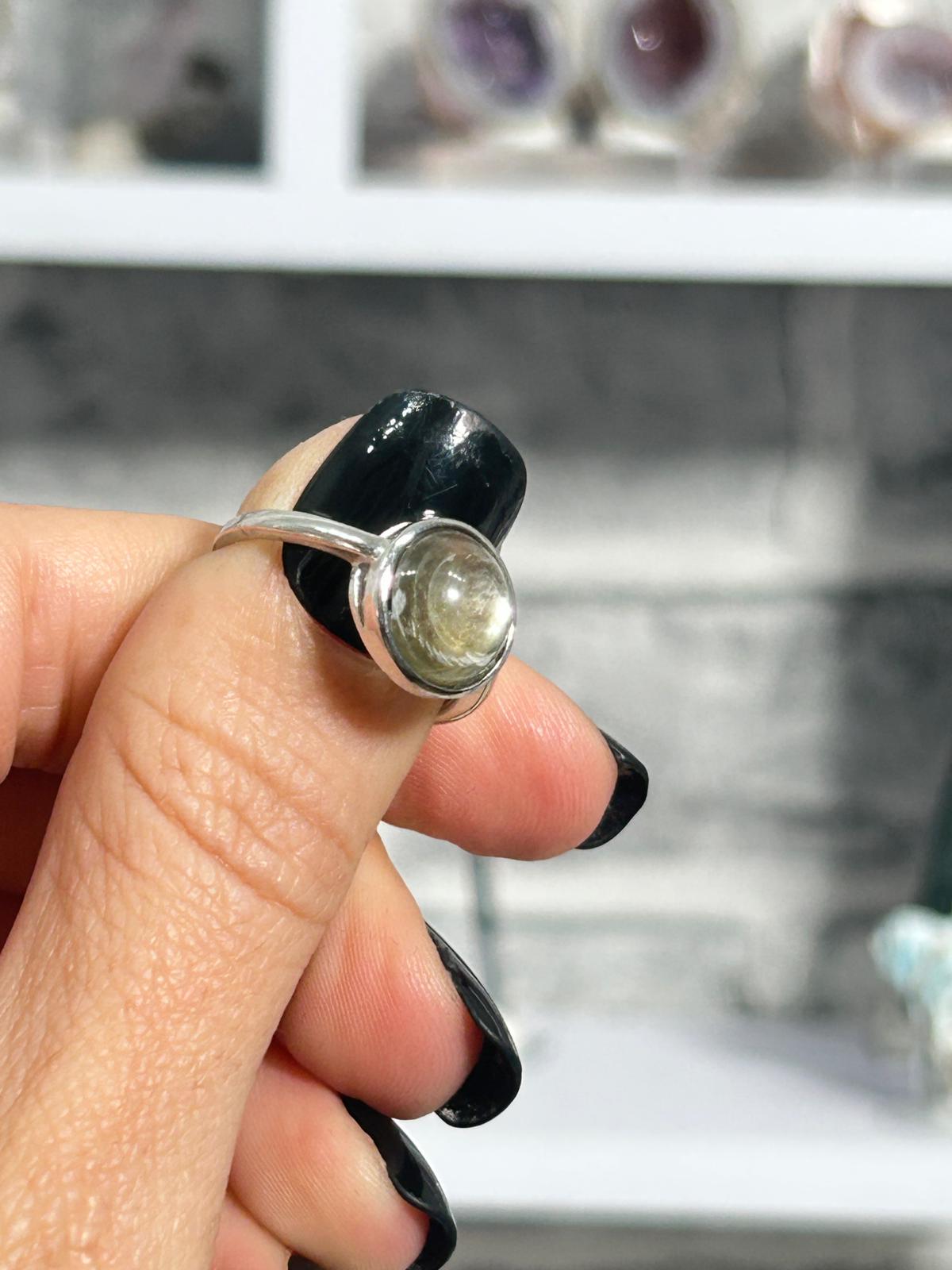 Golden Mica Ring