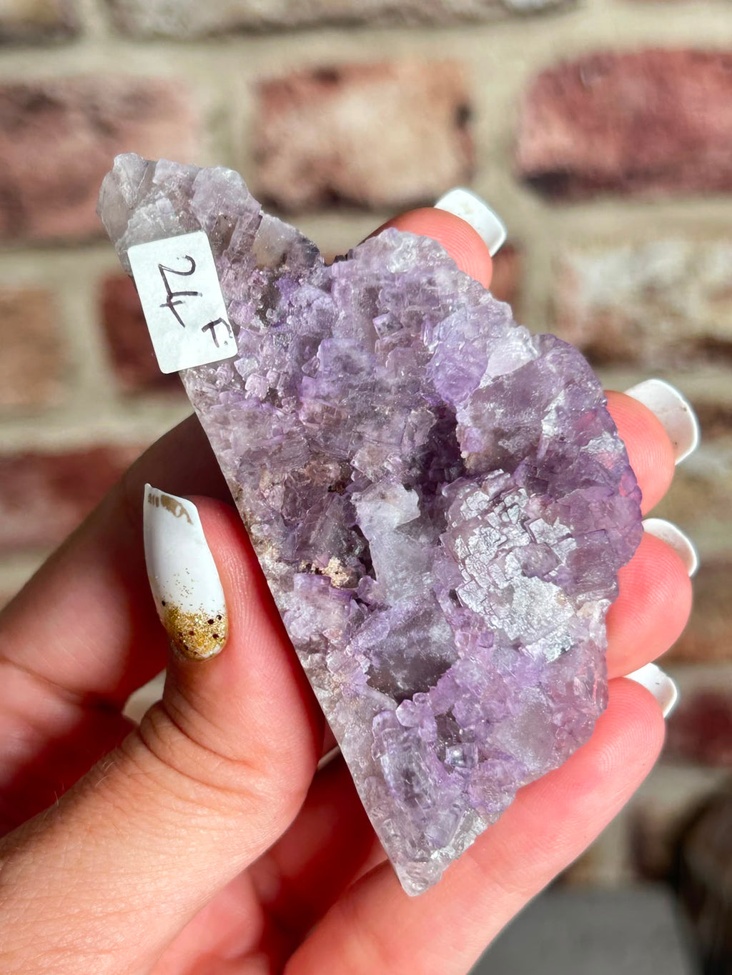 Petroleum / Galaxy Stepped Matrix Fluorite F