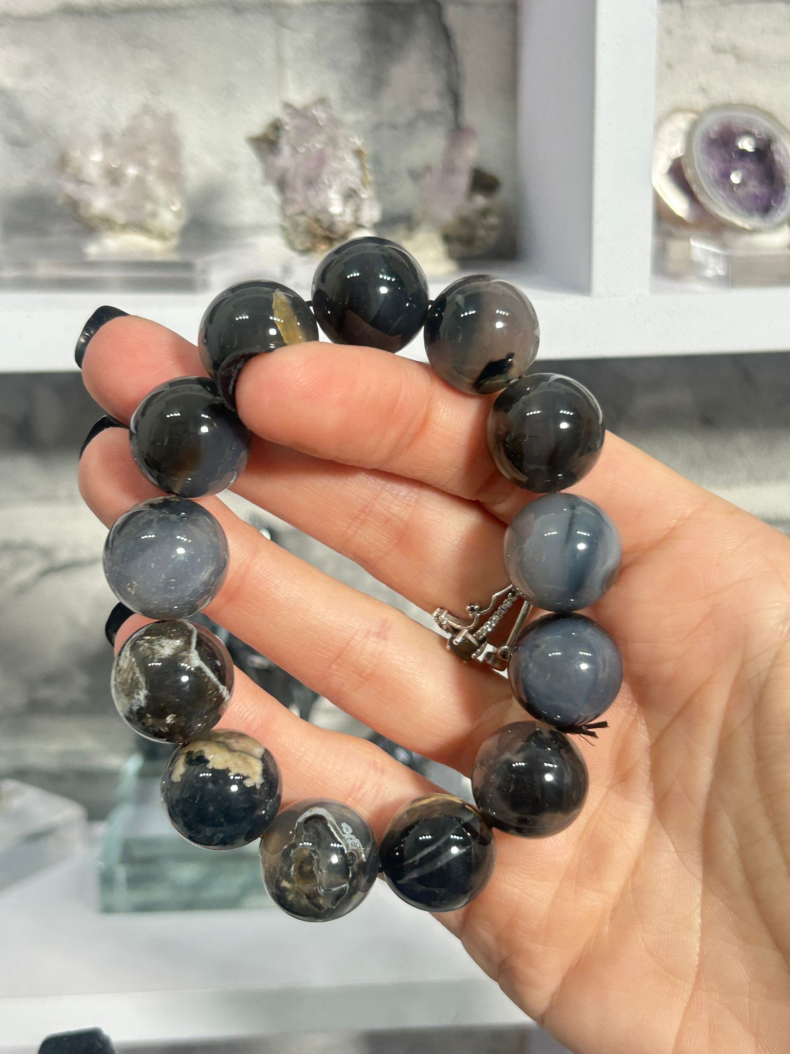 Volcano Agate Bracelet #1