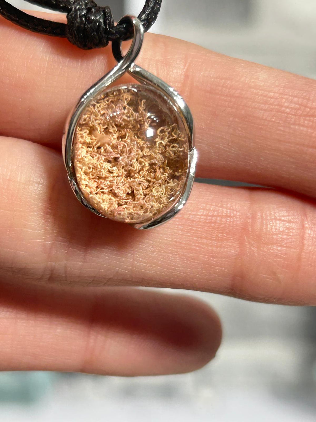 S925 Garden Quartz Pendant #4