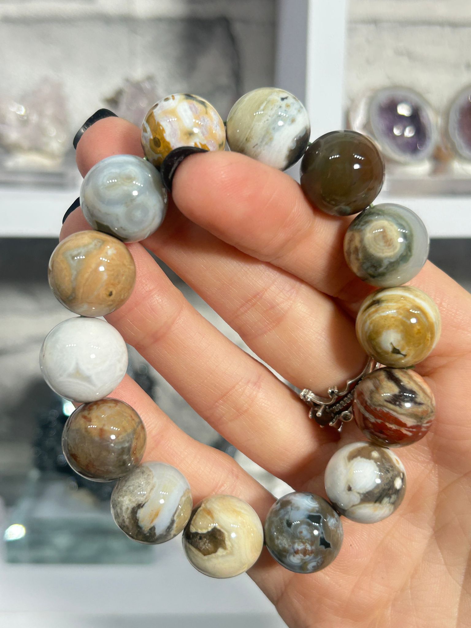 Oracular Ocean Jasper Bracelet #2
