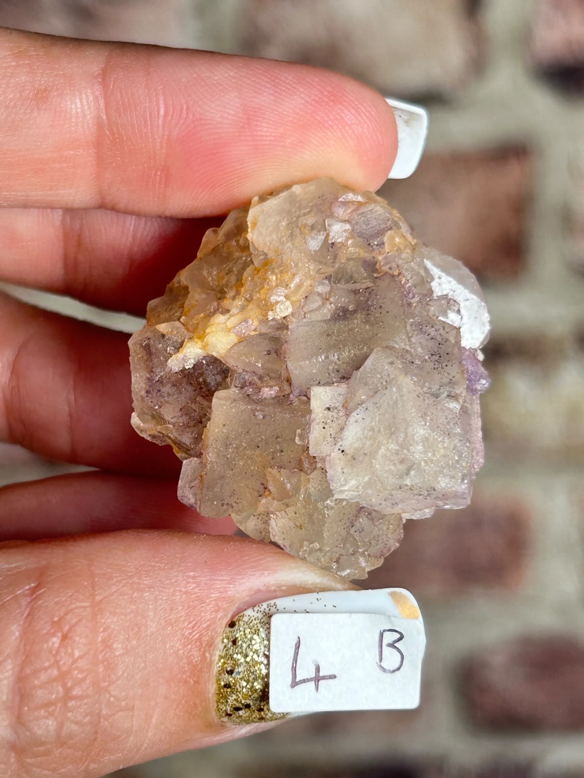 Petroleum / Galaxy Stepped Matrix Fluorite B