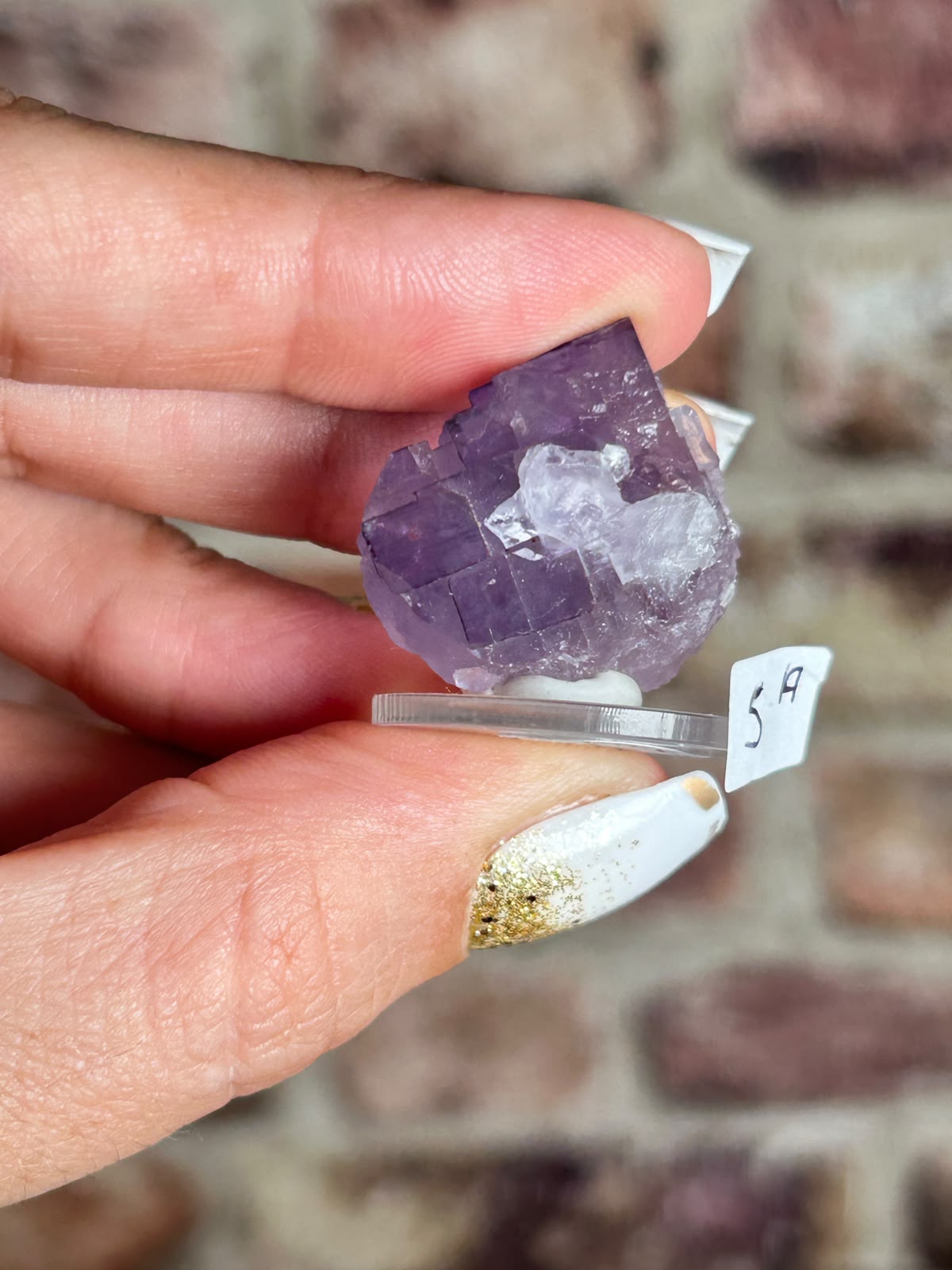 Stepped Matrix Fluorite A