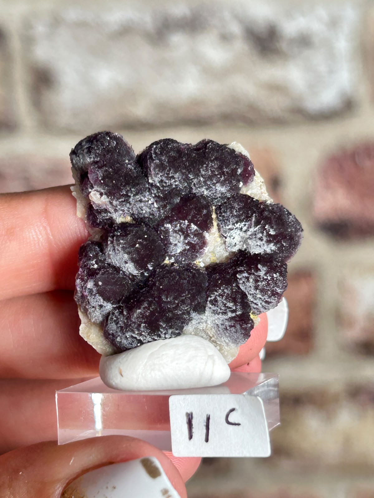 Raspberry Stepped Fluorite C