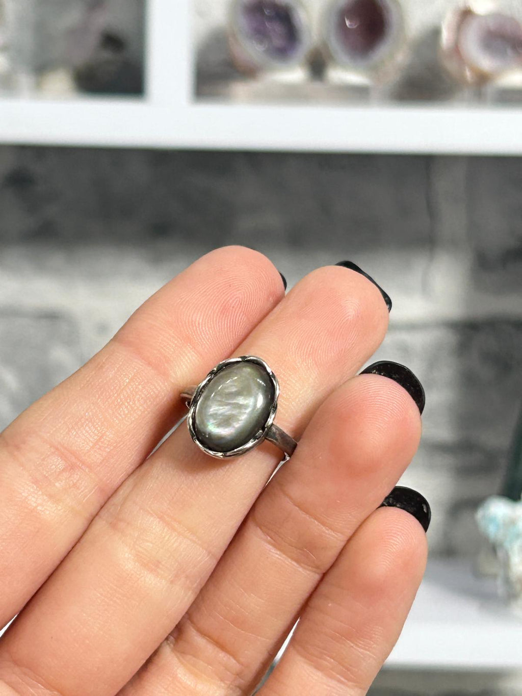Shell Copper Ring