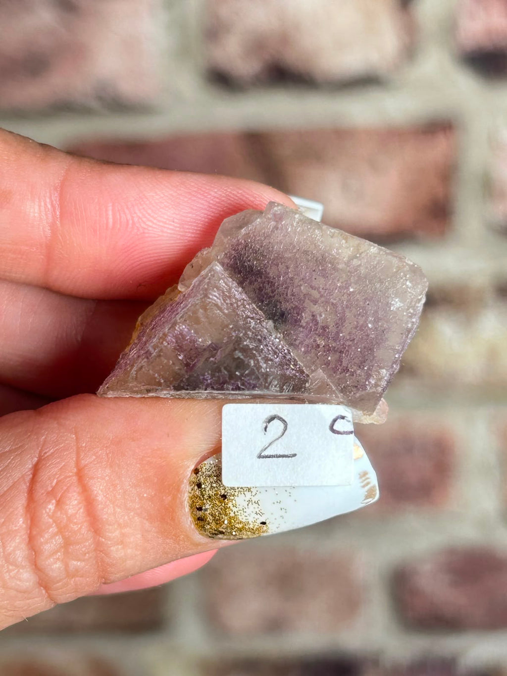 Petroleum / Galaxy Stepped Matrix Fluorite C