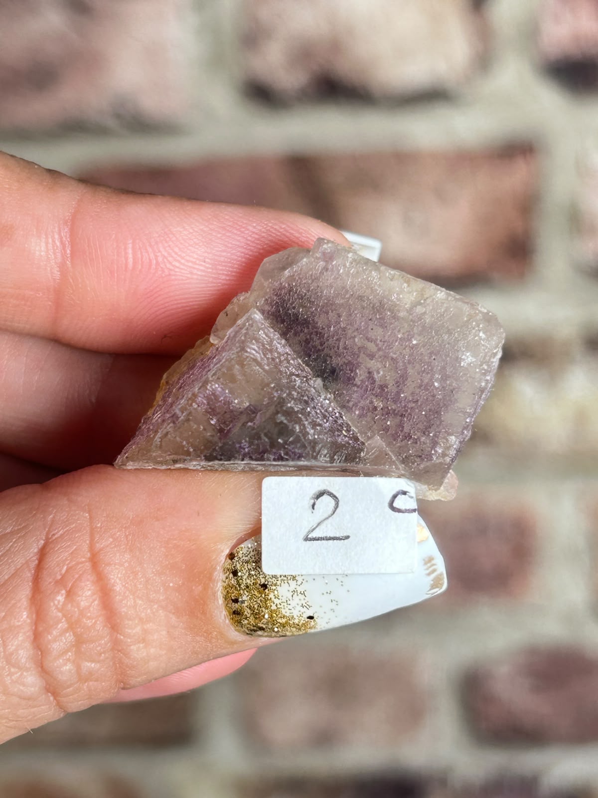 Petroleum / Galaxy Stepped Matrix Fluorite C