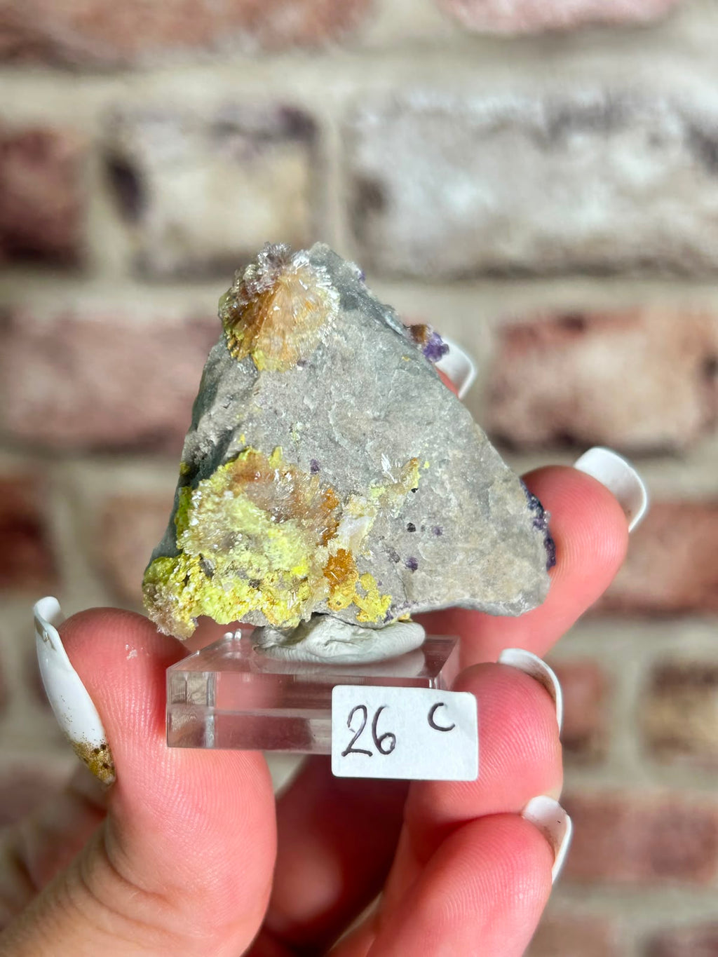 Fluorite with Creedite C