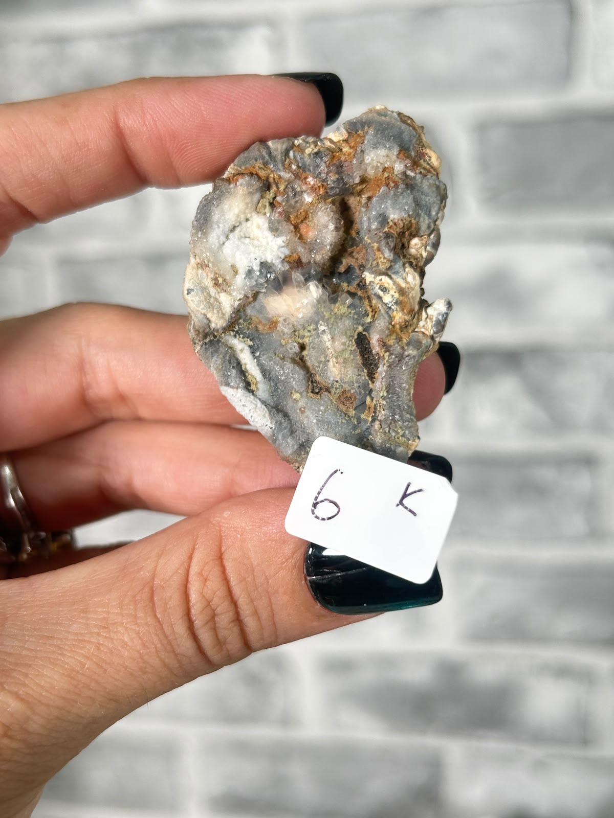 Chalcedony Agate Rosette #11