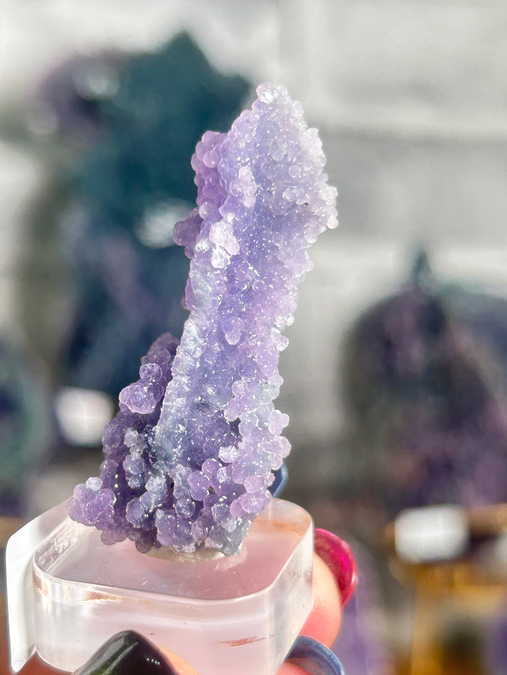 Grape Agate Cluster N