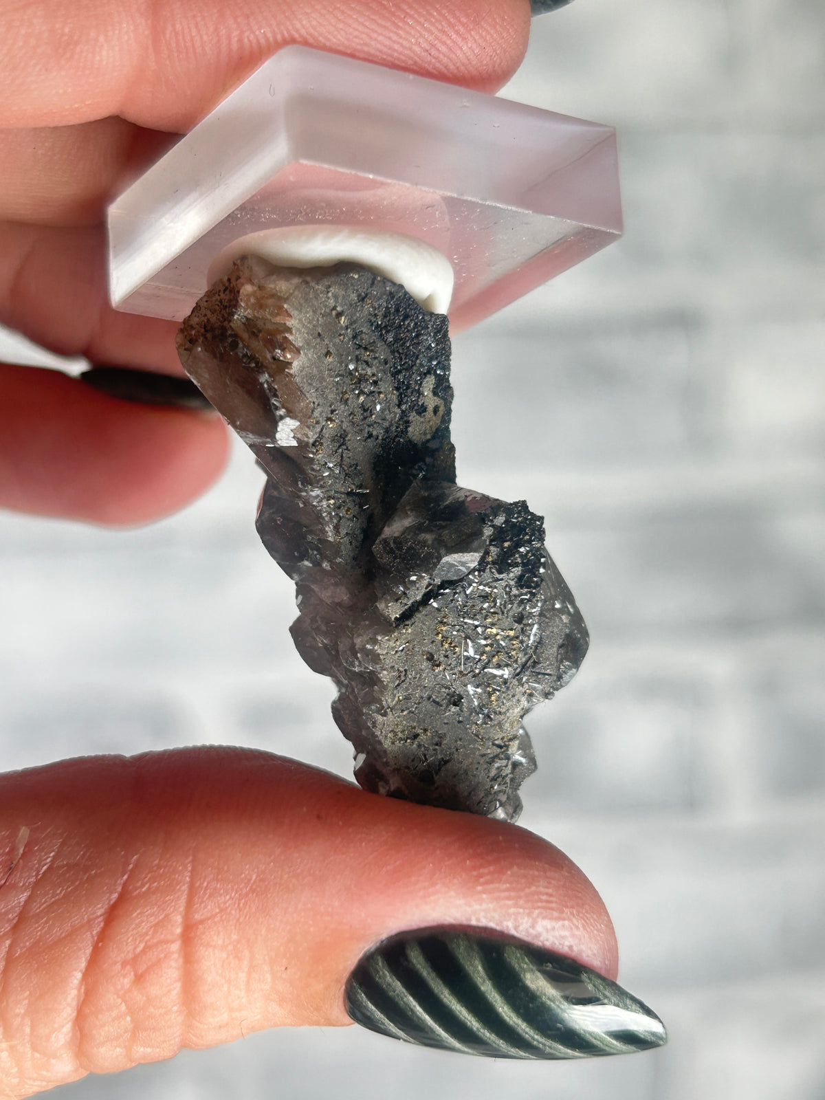 Black Warrior Calcite, from Daye Hubei