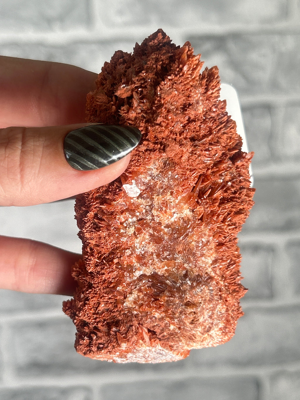 Hematite coated Calcite From China