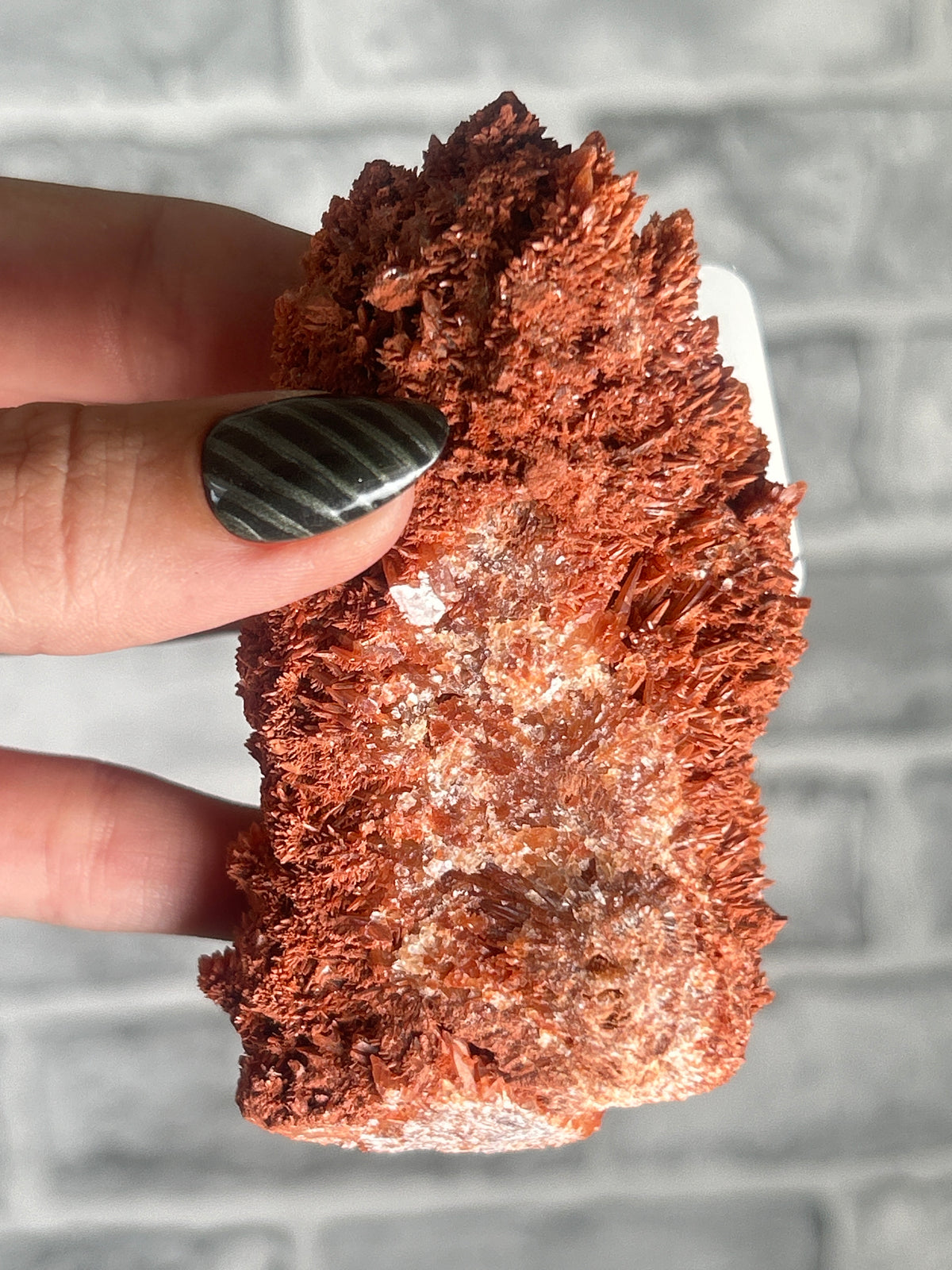 Hematite coated Calcite From China