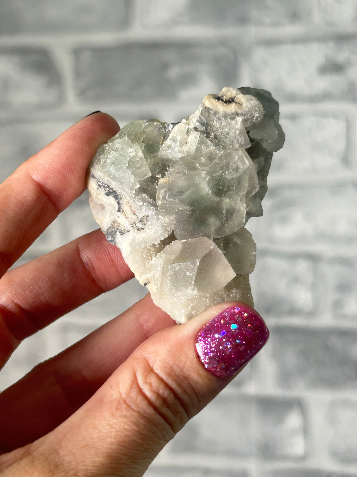 Fluorite with sugar