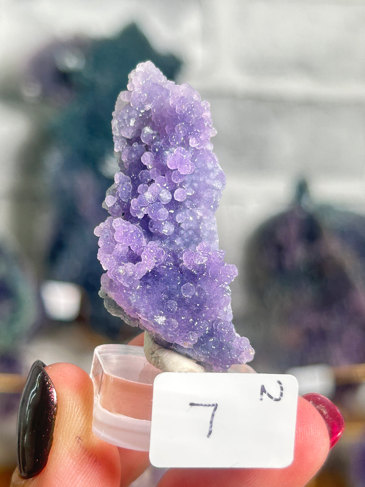 Grape Agate Cluster N