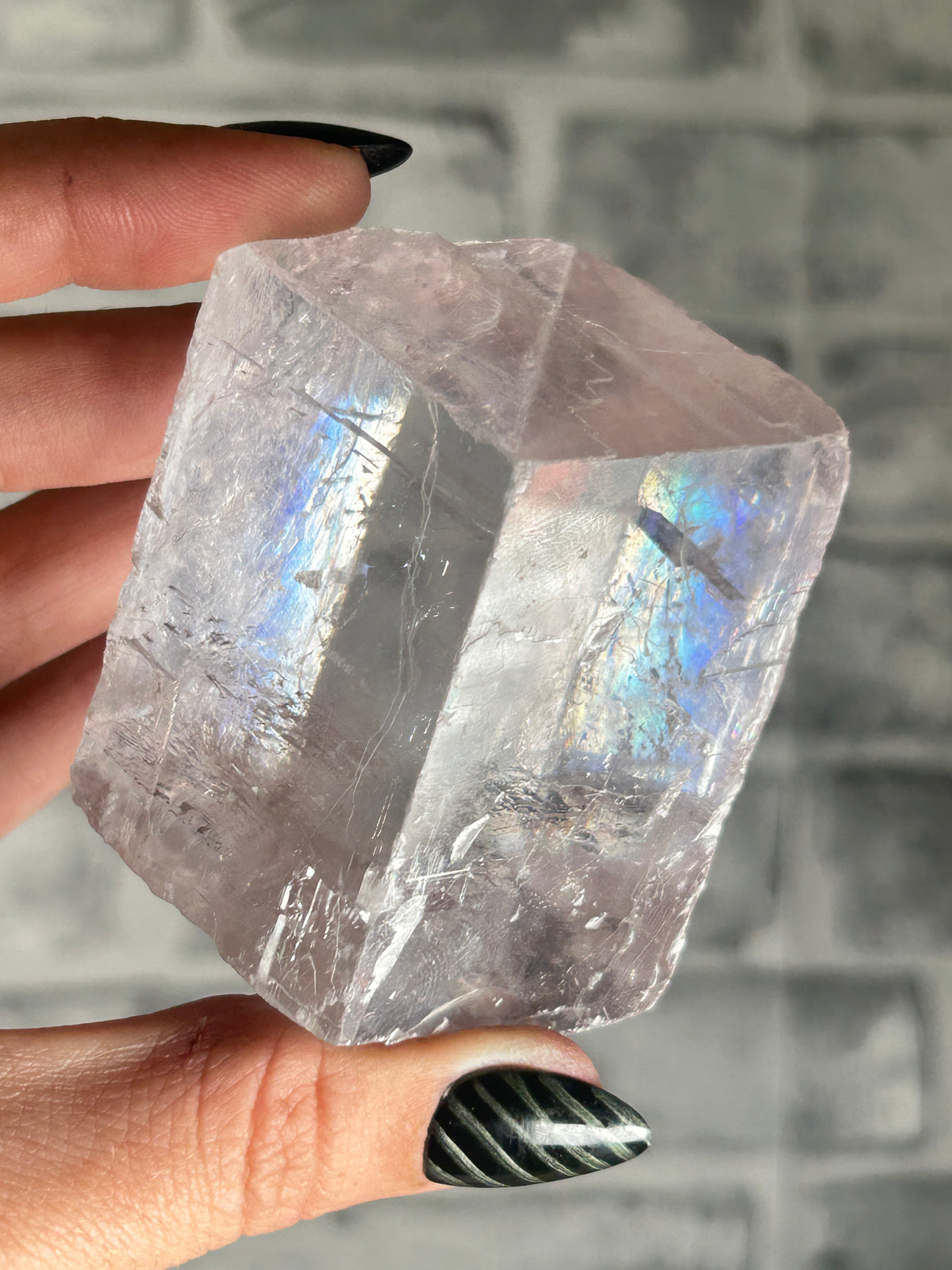 Lavender Optical Calcite