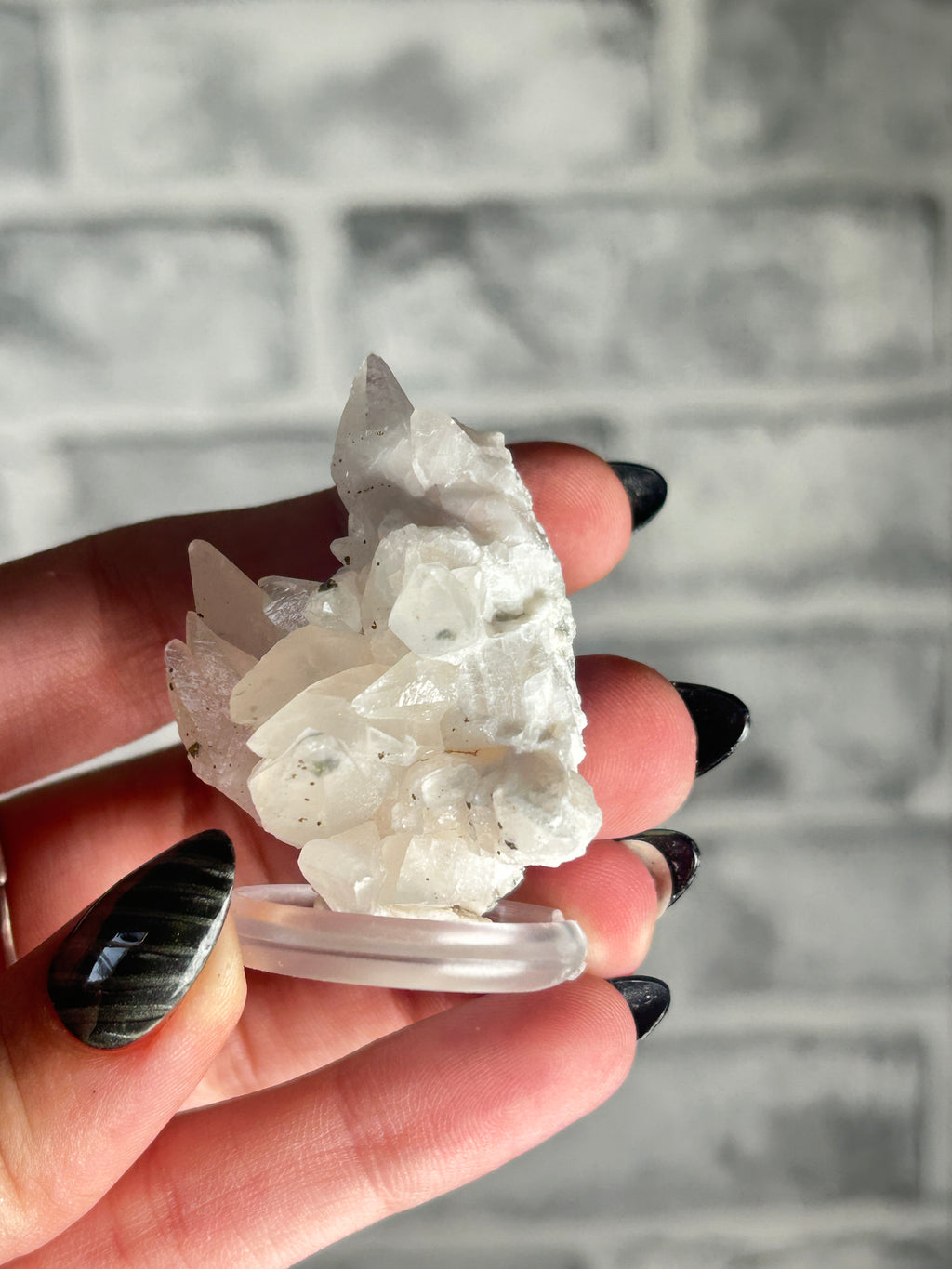 Dogtooth Calcite with Speckled Pyrite from Daye, Hubei, China