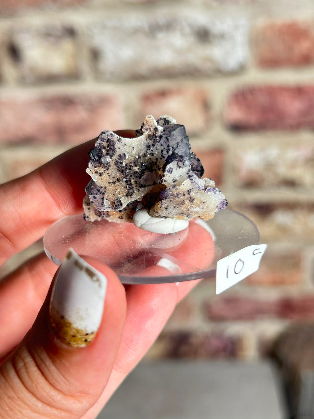 QR Fluorite (Purple Edge Fluorite) C