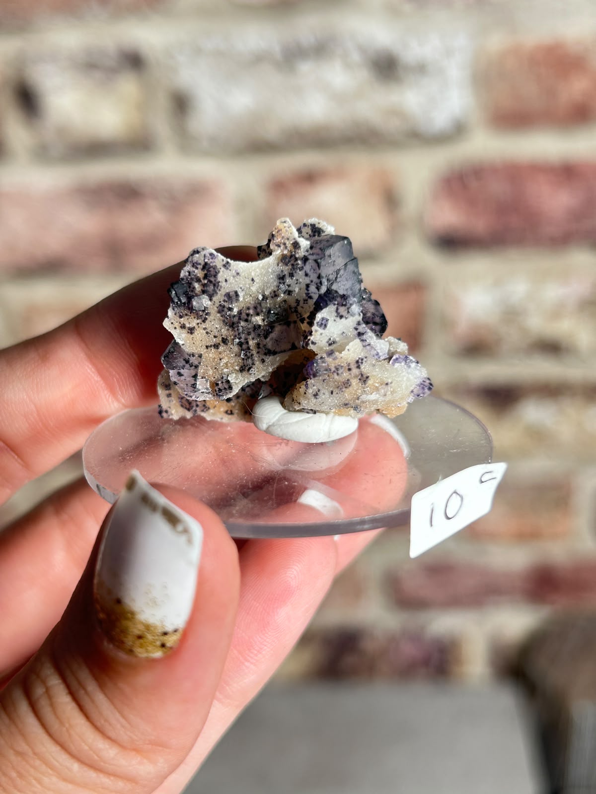 QR Fluorite (Purple Edge Fluorite) C