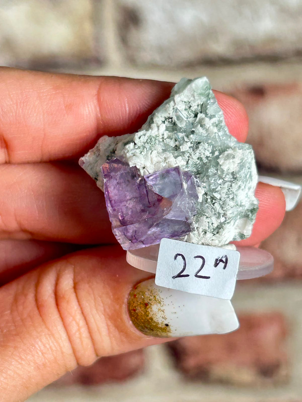 Purple Fluorite (Yaogangxian Mine) A