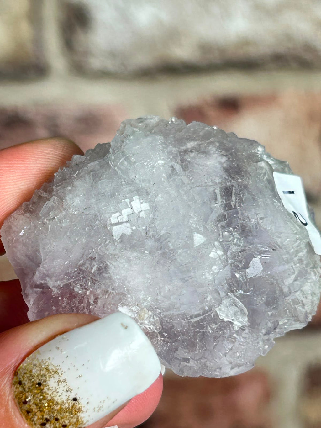 Lavender Stepped Fluorite