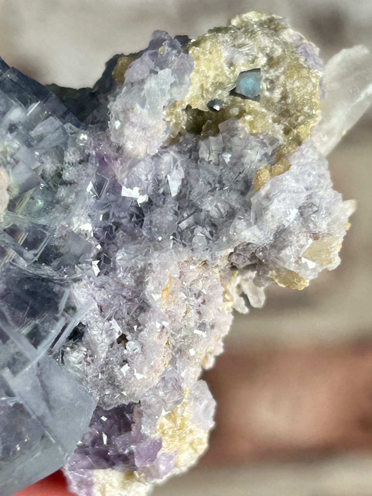 Lavender Blue Fluorite (Yaogangxian Mine)