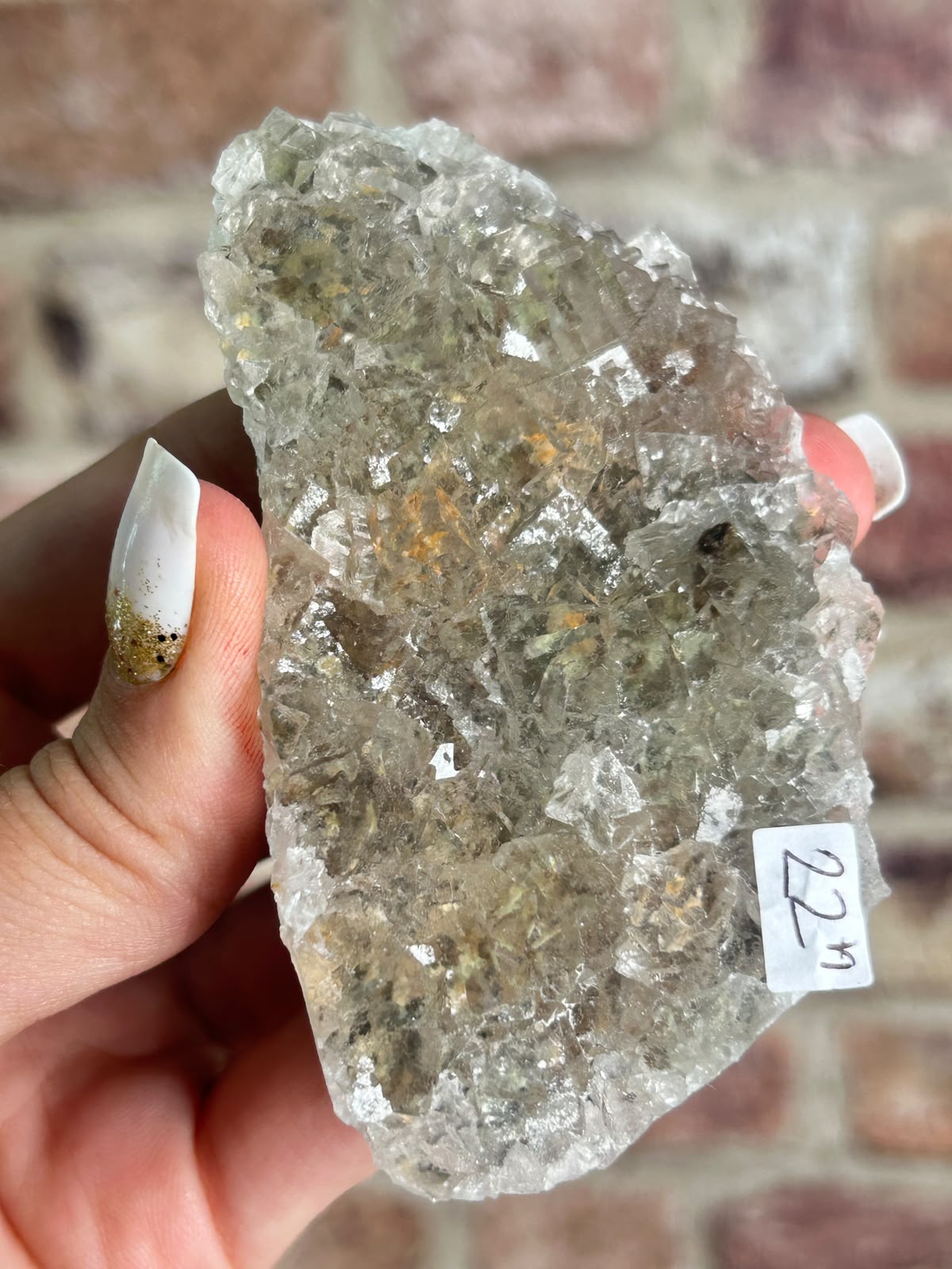 Garden Fluorite Cubic Cluster A