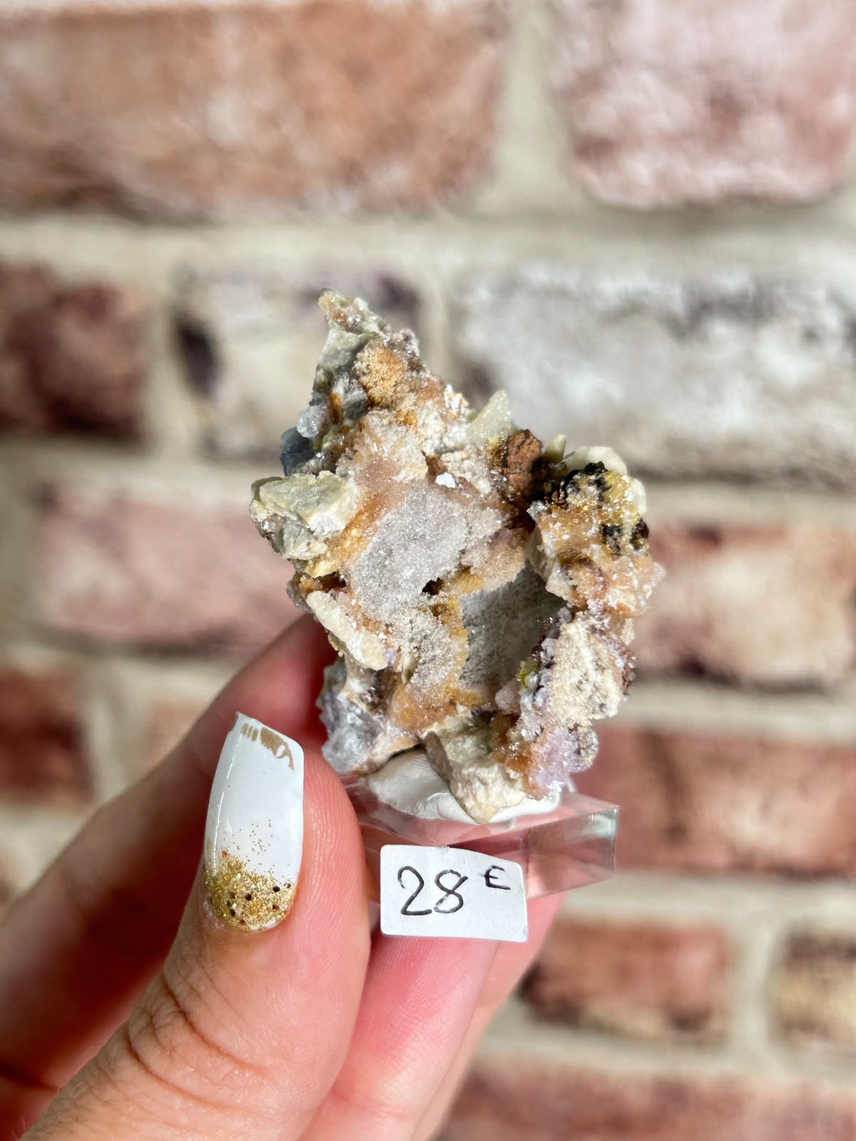 Fluorite with Creedite E