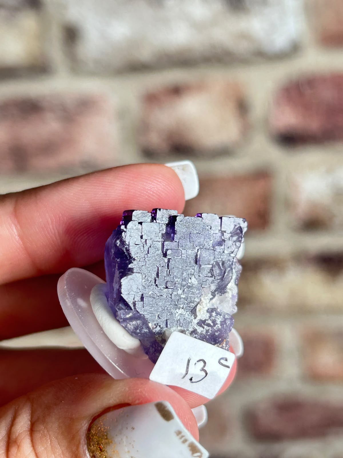 Stepped Matrix Fluorite C