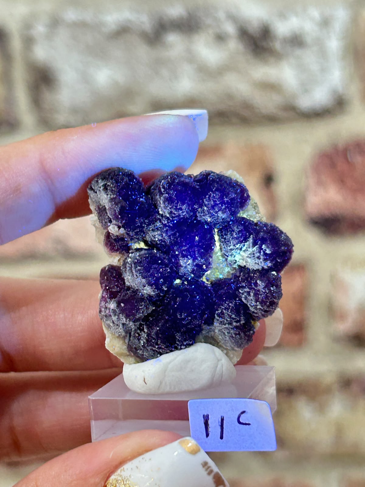 Raspberry Stepped Fluorite C