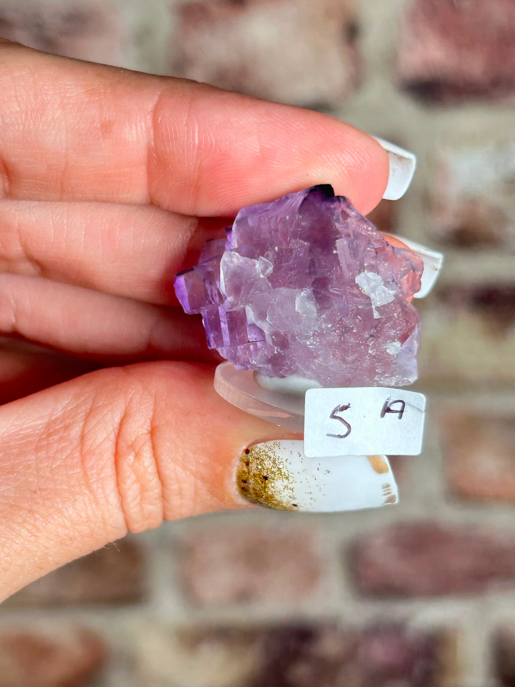 Stepped Matrix Fluorite A