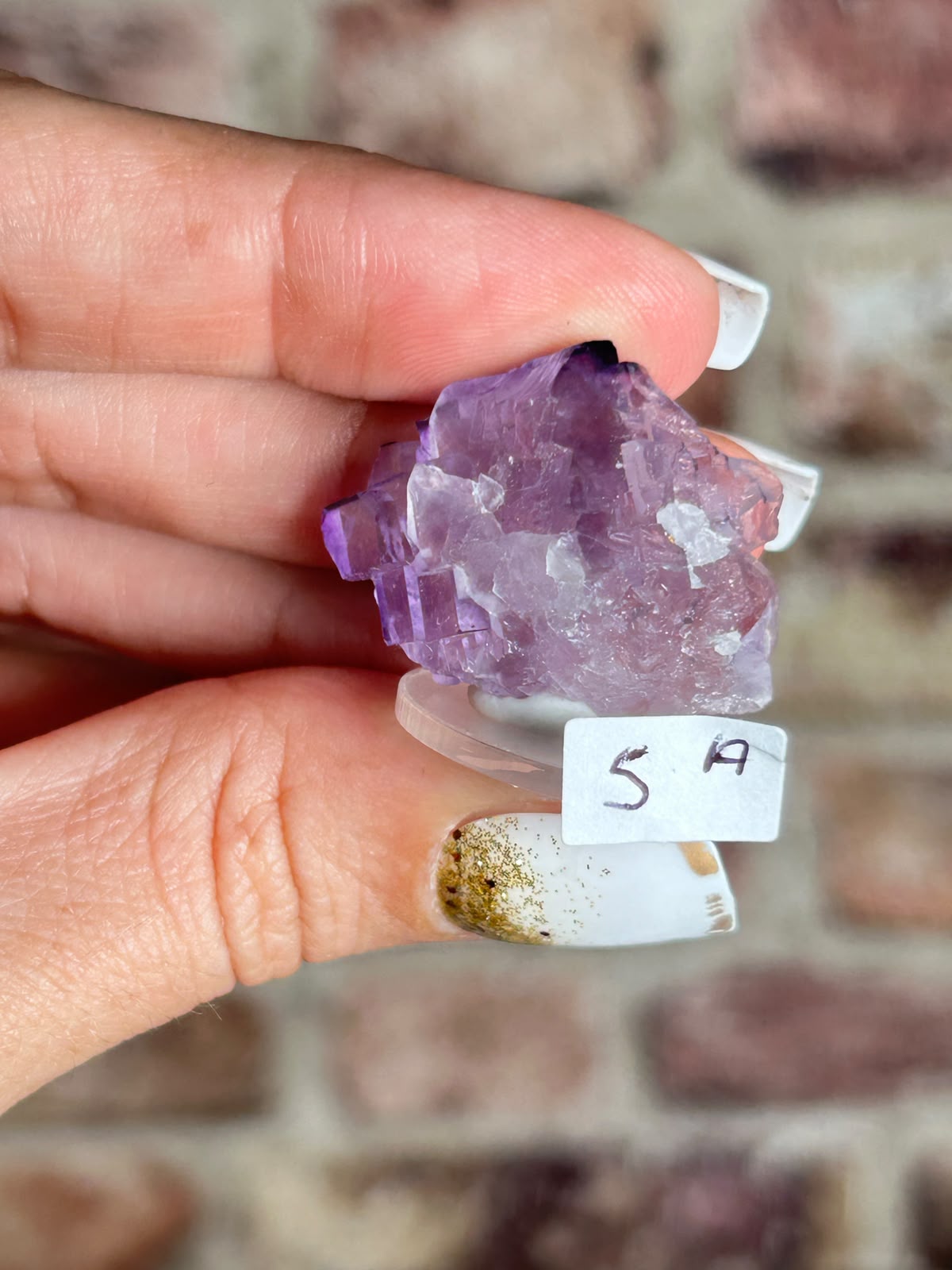 Stepped Matrix Fluorite A
